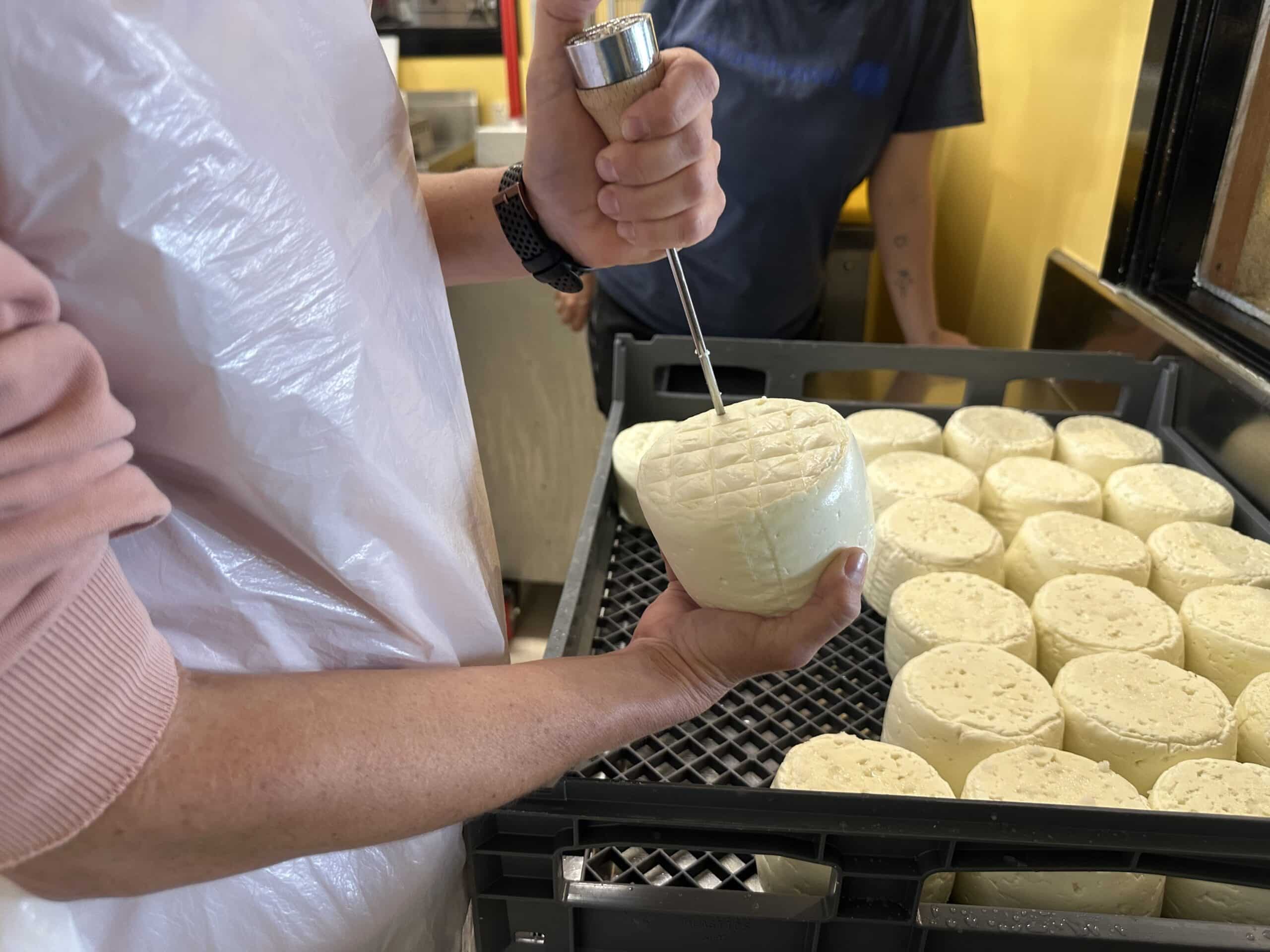 piercing blue cheese